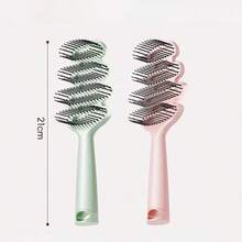 Hollow Comb For Smooth Hair, No Tangles, Massage Scalp, Stimulate Scalp, Specialized For Hair Styling, High & Low Teeth - Openwork Comb - View 6