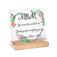 2D Flat, 1pc Exquisite Heart-Shaped Decorative Plaque - Beautiful Floral Desktop Decor - Perfect Gift For Mom To Daughter, Suitable For Graduation, Birthday, Wedding, Christmas And Other Occasions, Multi-Pack Party Favors - A - View 5