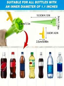 16 Piece Set Of Automatic Self-Priming Drip Irrigation System With Timed Watering And Adjustable Flow Function - Leak Proof Set, Suitable For Potted Plants, Flower Beds, Greenhouses -/Automatic Watering System - Upgraded Version - View 3