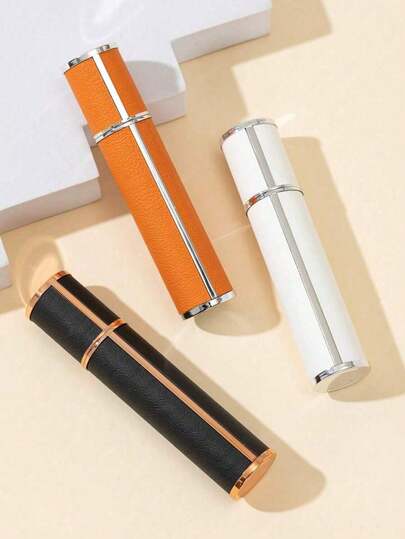 Chai xịt nước hoa mini 10ml, bề mặt mờ - Có thể nạp lại, nhỏ gọn, chất liệu nhựa không gây dị ứng, thích hợp cho du lịch và sử dụng hàng ngày, món quà tuyệt vời cho gia đình và bạn bè, chất liệu giả da.