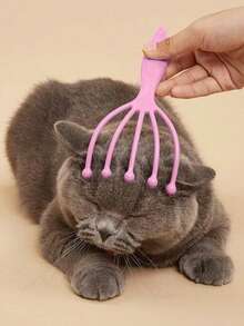 1pc Plastic Five-Claw Ball Massager For Pet Massage & Interaction - Multicolor - View 10