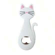 1 Dụng cụ mở nắp chai hình mèo dễ thương (Đen, Hồng, Xám, Trắng) - Dụng cụ mở nắp chai bia sáng tạo, dụng cụ nhà bếp, móc nam châm gắn tủ lạnh dùng cho gia đình, quán bar và các bữa tiệc (Đen, Hồng, Xám, Trắng) - Nhiều màu - Xem 7