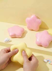 POKOJA LAND 1/3 chiếc bánh mì Lucky Star, đồ chơi bóp siêu mềm, đàn hồi chậm, đồ chơi giảm căng thẳng hình bánh mì nhân tạo, đồ chơi bánh mì mô phỏng thực phẩm đàn hồi chậm, mô hình bánh mềm, đồ chơi thư giãn giảm căng thẳng, đồ chơi quà tặng trong bữa tiệc. - Nhiều màu - Xem 1