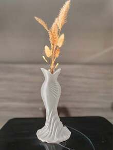 优雅花瓶 | 3D打印圆柱形花瓶，融合高端时尚优雅与简约家居装饰，适用于放置标准试管（0.78英寸 x 5.9英寸），完美展示鲜花或人造花卉，是摆放在桌面或梳妆台上的理想之选。 - 多色 - 查看 12