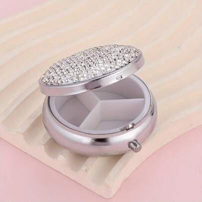 1Pc Round Portable …