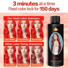 SUMIFANG Pewarna Rambut Multiwarna Tahan Lama 268ml, Pewarnaan Lembut dengan Konsentrasi Warna Tinggi, Bahan Tidak Iritasi, Mengurangi Kerusakan Rambut, Saturasi Warna Tinggi, Tampilan Transparan dan Elegan, Mudah Digunakan - Merah - View 9