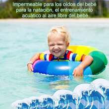 80片透明防水婴儿耳贴，儿童淋浴游泳防水耳套 - 彩色 - 查看 5