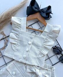 Young Girls Sets - Màu be - Xem 3