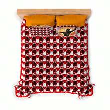PROVIDENCIA Disney Spider Man Jump Double Quilt - Red - View 2