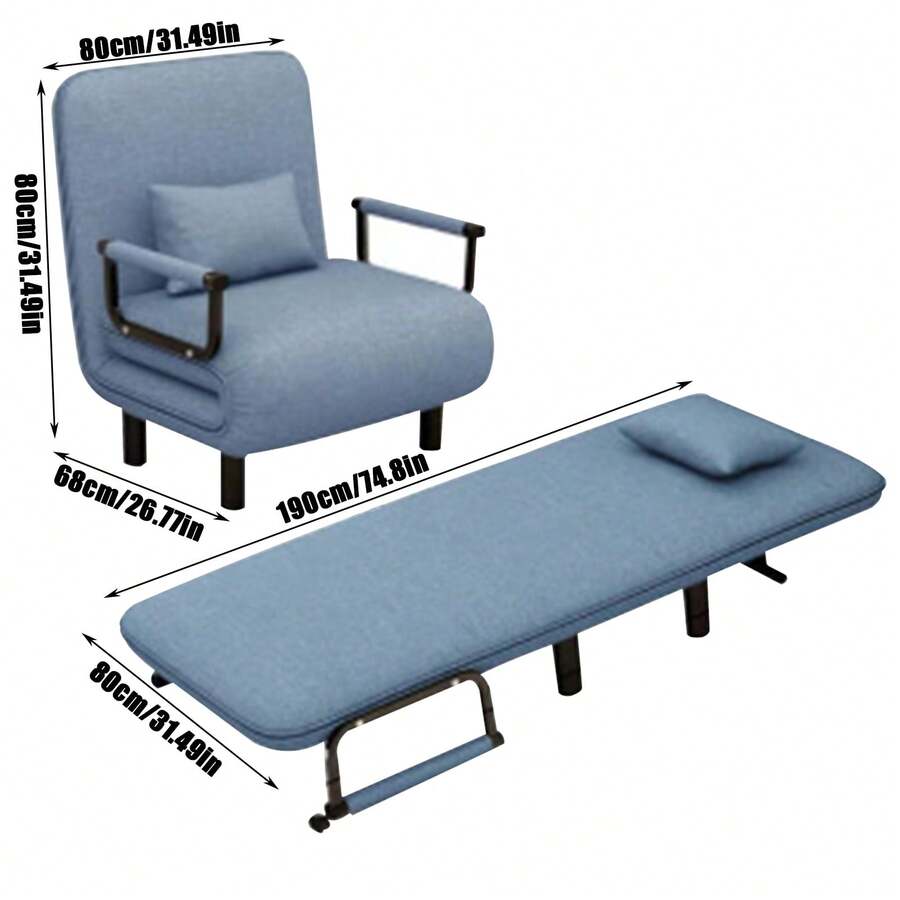 Futons - Blue - View 1