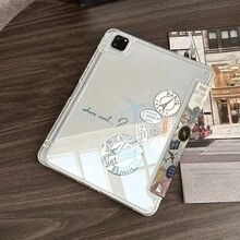 Travel 1 Piece Protective Tablet Case Folio Table Case With Pen Holder Compatible With IPad 10.9/10.2/ Air 5th Gen/Pro11/10th/9.7/Air 2/ (7th Gen)/ (8th Gen)/ Air 4/5/ Pro 11/ 10th Generation 10.9-Inch 2022 Smart Case/ Air 13(M3 2025)/ Air 11(M3 2025)/ Air 11(M3 2025)/ 11(A16 2025)/Compatible With Galaxy Tab S10+/S9/A9,Compatible With Xiaomi5/5PR/6/6PRO/7/7PRO - Multicolor - View 5