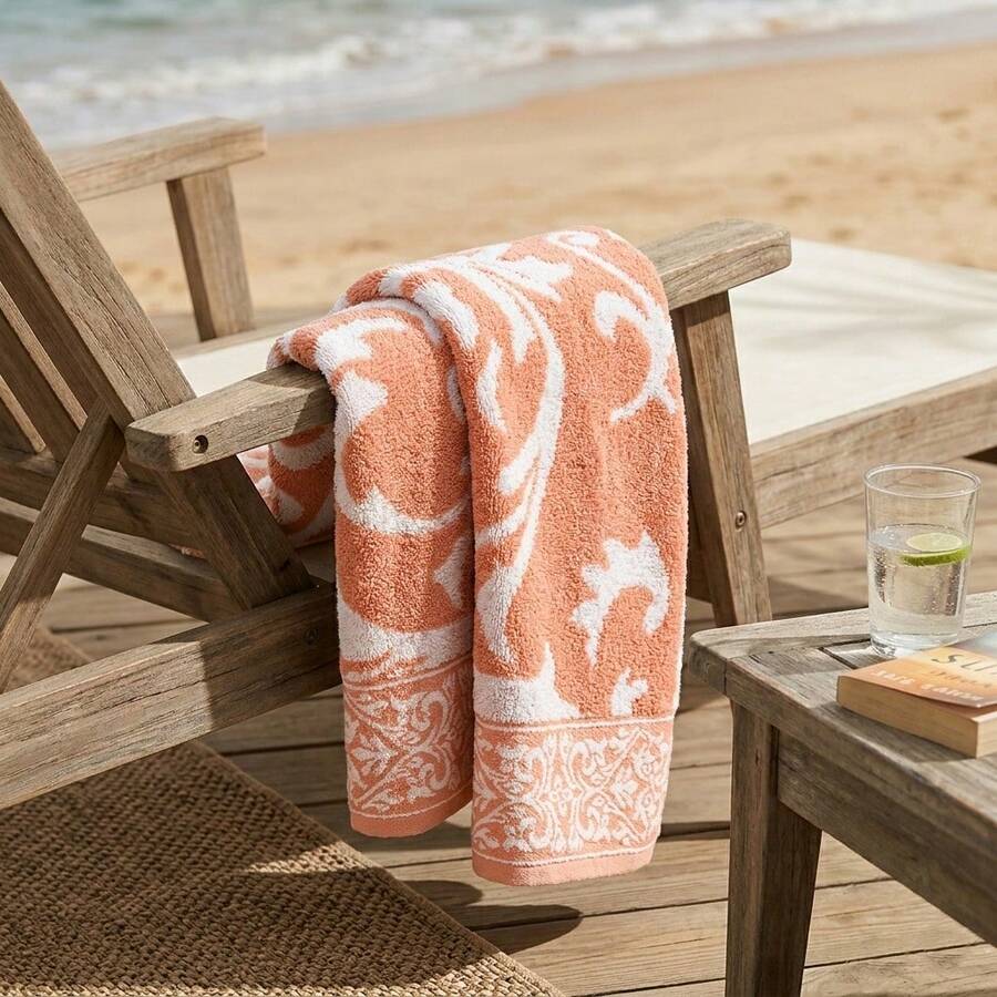 Toalla Jacquard Calidad Premium. Diferentes Modelos. Extra Suave y Absorbente, Colores Duraderos. Ideales para toda la familia.
