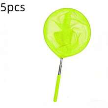 5pcs Telescopic Fishing Net, Convenient Outdoor Tool Suitable For Pond, River, Beach, Fishing, Catching Butterflies, Outdoor Activity Companion - Multicolor - View 18