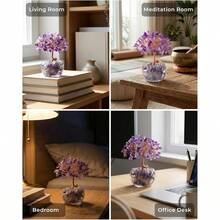 Garden Statues & Sculptures - Purple Amethyst - View 3