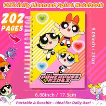 THE POWERPUFF GIRLS Powerpuff Girls-Themen Spiralhefte - Sortierte Designs mit Blossom, Bubbles und Buttercup, robuste Drahtbindung mit linierten und dekorativen Seiten, geeignet als Schulmaterial, Tagebücher, To-Do-Listen und Geschenke, toll für Fans aller Altersgruppen, um den klassischen Cartoon zu feiern, perfekt für Schule, Arbeit oder persönlichen Gebrauch, ein lustiges und nostalgisches Geschenk für Powerpuff Girls-Fans, um ihrer Stationerie-Sammlung eine verspielten Touch zu verleihen - Verschiedenfarbig - Übersicht 10