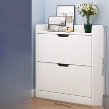 Entryway Shoe Organizers - White - View 4
