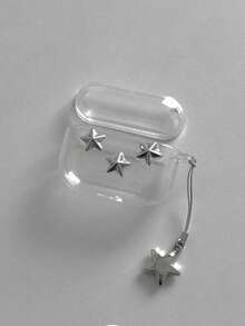 1个极简泰迪熊耳机保护套，兼容苹果Pro 2、Pro 3/4，磨砂保护套 - 黑色 - 查看 3