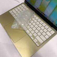 Funda de teclado de TPU 2026 nueva, apta para MacBook Neo 13" modelo A3404, compatible con diseño de teclado de EE. UU. y UE, protector de teclado transparente ultrafino - Ver 12
