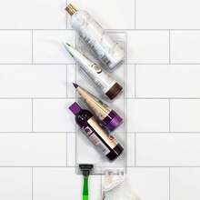 Storage And Organization Of Shampoo, Conditioner, Etc. In The Shower Room - Bathroom Storage Rack - Left Only - View 3