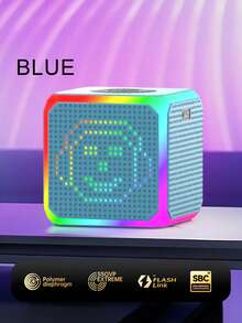 Acer OSK254 Portable Mini Wireless Bluetooth Speaker, 1200mAh Large Capacity Battery For 6-Hour Playback, Stereo Sound Quality, Supports TF Card And FM Radio, Powerful Bass, Ambient Mood Light, Suitable For Outdoor Camping, Parties And More, High-Quality Wireless Speaker - one-size - View 14