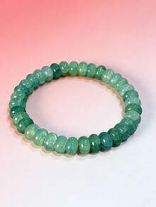 1件/绿色玛瑙手链 女士完美手链 节日礼物 - 綠色 - 查看 2