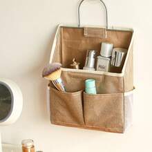 Fabric Over-Door Storage Bag, Wall Mounted Storage Basket, Large Capacity Household Organizer, Multifunctional Small Item Storage - Xem 3