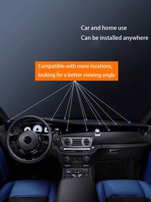 1 Piece Of Super Strong Magnetic Car Phone Holder, Foldable, Rotatable, Multi-Function Mobile Phone Holder, Car Navigation Holder - A - View 6