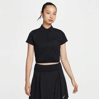 Nike Áo polo nữ AS W NK GOLF SS tay ngắn cổ bẻ dệt kim TIF8529-010