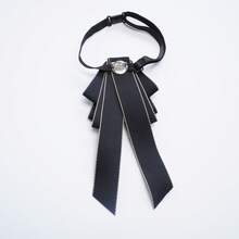 1件休闲梭织领结 - 黑色 - 查看 4