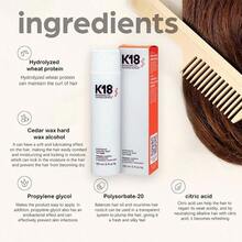 K 18 Triple Revitalizing Set: Conditioner + Hair Mask & Leave-In Shampoo. Repairs Dry Or Damaged Hair With A Lightweight Formula. The Conditioner Reverses Damage Caused By Bleaching And Coloring. - 滋養 - 查看 9