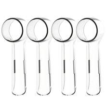 Tapas para cepillos de dientes a prueba de polvo, compatibles con, protectores redondos de repuesto para cepillos de dientes eléctricos ZBKX - Colorido - 4 piezas - Ver 9