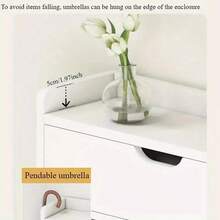 Entryway Shoe Organizers - White - View 2
