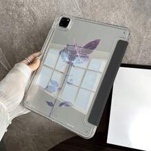 1款哥特式深玫瑰粉色蝴蝶平板电脑保护套，带笔槽，兼容iPad 10.9/10.2/Air第五代/Pro11/第十代/9.7/Air 2/（第七代）/（第八代）/Air 4/5/Pro 11/第十代10.9英寸（2022款）智能保护套/Air 13（M3 2025）/Air 11（M3 2025）/Air 11（M3 2025）/11（A16 2025）/兼容Galaxy Tab S10+/S9/A9，兼容小米5/5PR/6/6PRO/7/7PRO - 彩色 - 查看 7