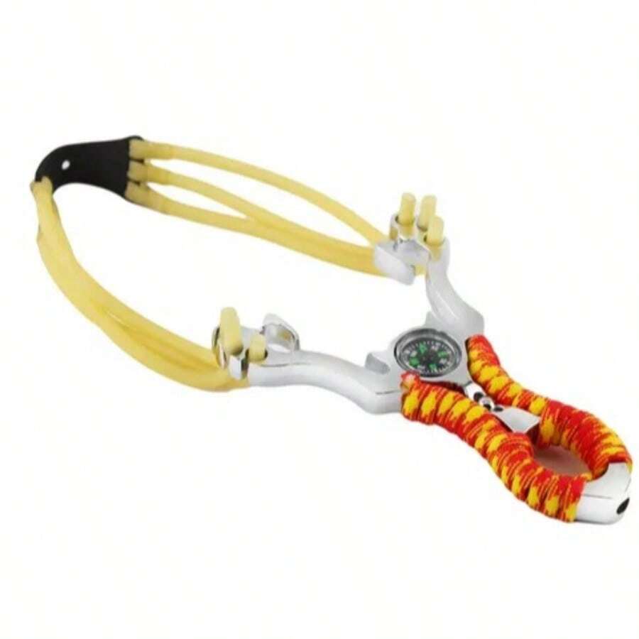 Lecute Resortera Flecha Acero Alta Calidad Profesional Juguete Rega - Rojo - Ver 1