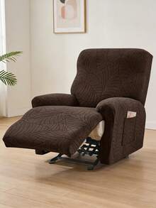 单人躺椅沙发套 弹力提花躺椅沙发套 适用于躺椅沙发、休闲扶手椅、家具套 - 彩色 - 查看 9