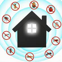 USB驱蚊灯，超声波驱蚊器，物理驱蚊，对人体无害，可爱小屋造型设计 - 彩色 - 查看 6