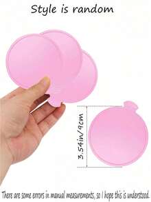 100 chiếc khuôn lót bánh cupcake mini màu hồng 3,15 inch, đĩa tráng miệng mini tròn, thích hợp cho đám cưới, tiệc mừng em bé, sinh nhật bé gái và tiệc tiết lộ giới tính. - Hồng - Xem 9
