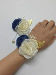 721 Xanh hải quân + Màu be