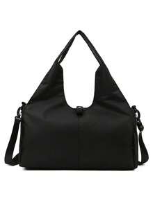 1pc Unisex Fitness/Travel Duffel Bag With Shoe Compartment, Suitable For Swimming, Basketball And Other Sports, Large Capacity Yoga/Gym Bag For Women, Durable Polyester Material, Zipper Closure, Hand Wash Recommended, Sports Accessories - Multicolor - View 17