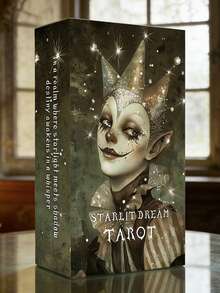 全新星空塔罗牌套装（1盒），适合塔罗初学者的占卜工具，占卜卡，占卜礼物，灵性礼物，高端塔罗牌套装，附带说明书，400克塔罗牌，星空塔罗牌，占星塔罗牌，塔罗牌解读套装 - 塔羅牌 - 查看 2