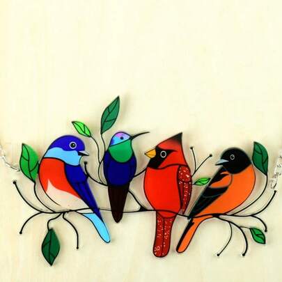 鸟类装饰挂件，现货鸟类系列挂饰