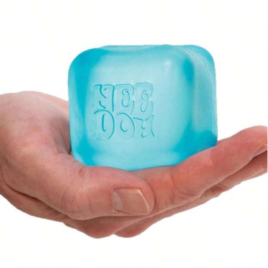 Nee-Doh Squishy Toy - Muscle Candy Shape Stress Relief Toy, Maltose Texture Squishable, Anxiety Relief Fidget Toy For Adults