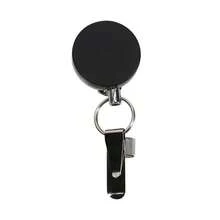 可伸缩挂绳笔套，适用于木匠、护士、服务人员，配有腰带夹和钥匙扣 - A - 查看 9