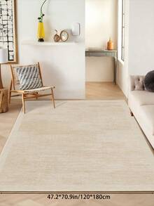Apricot Minimalist Style Printed Carpet, Suitable For Kitchen, Dining Room, Bedroom, Living Room, Indoor/Outdoor, Office, Lobby, Area Rug, Non-Slip Doormat, Bathroom, Hallway, Study And E-Sports Area Holiday Decor Rug - Apricot - View 14