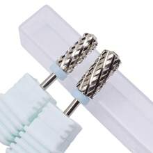 Easy Nail 1pc Rhinestone-Encrusted All-1pc Tungsten Steel Nail File Head For Removing Hard Gel Polish – Quick, Easy, And Silky Smooth - Multicolor - View 9