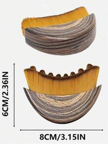 All-In-One Lymphatic Drainage Massage Brush, Suitable For Face And Body, Ergonomic Design Contouring To Face And Jawline, Helps Reduce Swelling And Fatigue - Multicolor - View 3