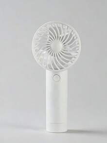 Mini Rechargeable Handheld Fan, 500mAh Battery, 3 Wind Speeds, Makeup Lash Dryer Fan, Suitable For Office, Commute, Vacation, Beach, Outdoor Use In Summer - Multicolor - View 12