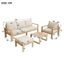 Patio Lounge Chair & Swing Chair - A - View 4
