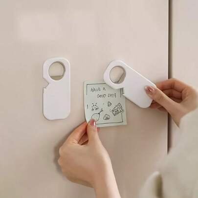 1/3pcs Multi-Function Bottle Opener, Magnetic Bottle Cap Opener, Can Opener, Suitable For Beer, Beverages And Canned Food