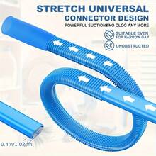 1pc Flexible Dryer Vent Cleaner Hose, Universal Vacuum Attachment For Lint Removal, Deep Reach Laundry Vent Cleaning Tool, Fire Prevention Essential, 1-Pack - Upgraded Version - View 6